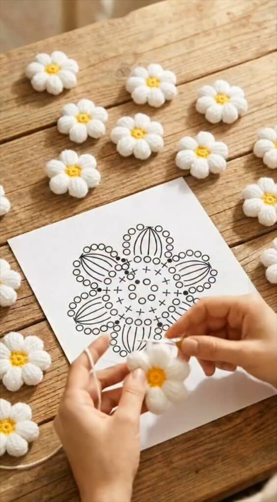 デイジーのモチーフ