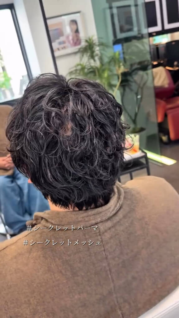 気になっていた後頭部もしっかりカバーできています