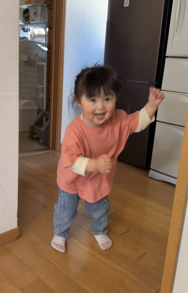 踊っているみたいでかわいい！