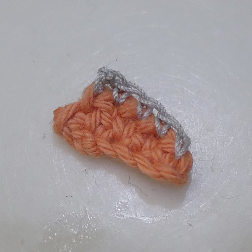 編み目はしっかり整っています