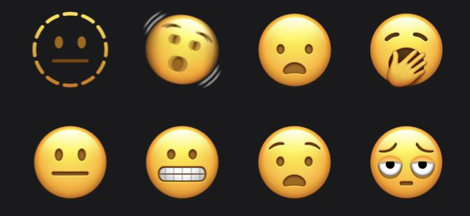 おなじみの絵文字パレット