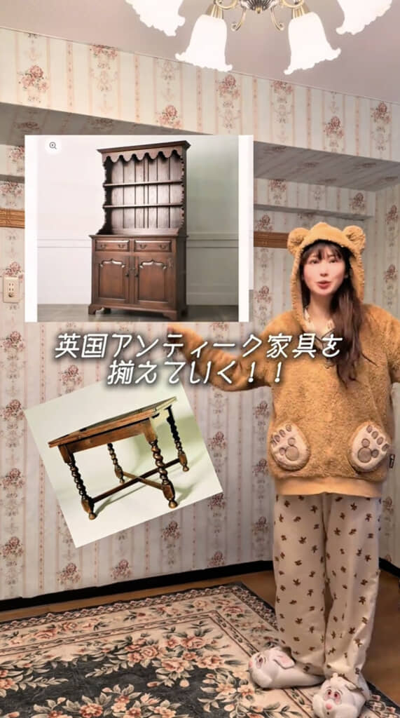 壁と床が整ったので、いよいよ大型家具をそろえます