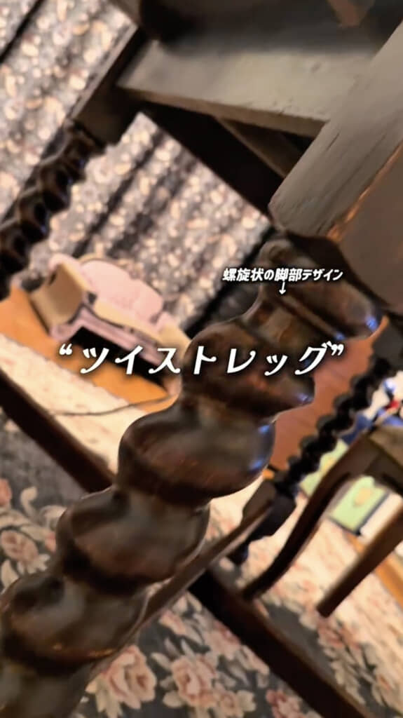 美しいツイストレッグ