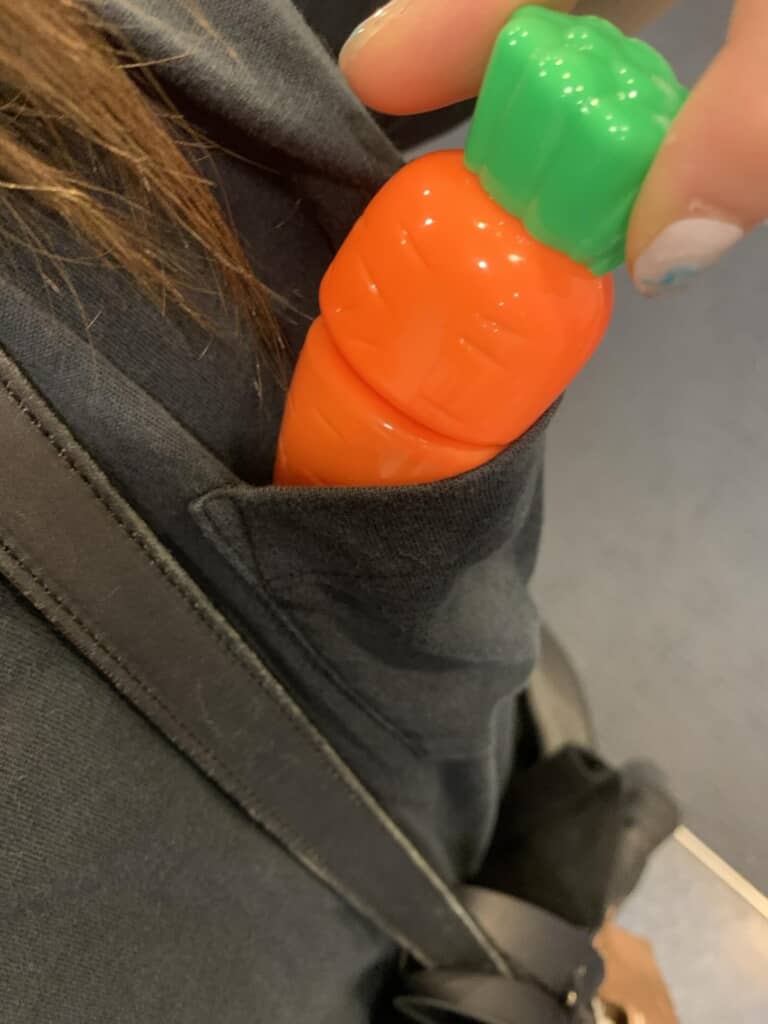 当時3歳の息子のニンジンが！