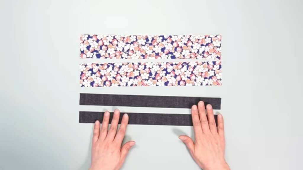 取っ手の部分の生地