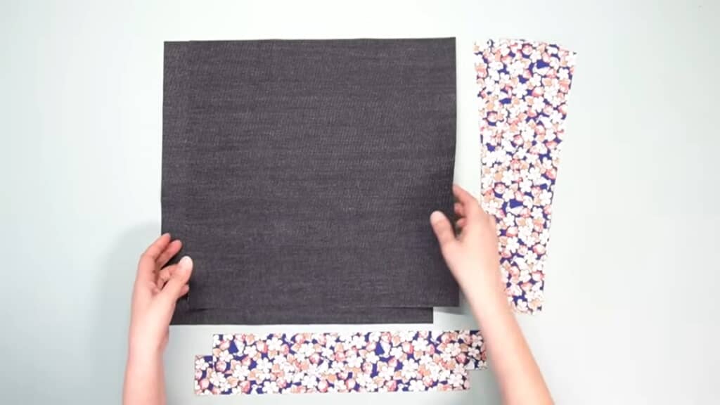 バッグ本体の生地