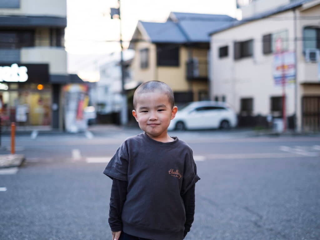 きれいな丸刈りに仕上がりました