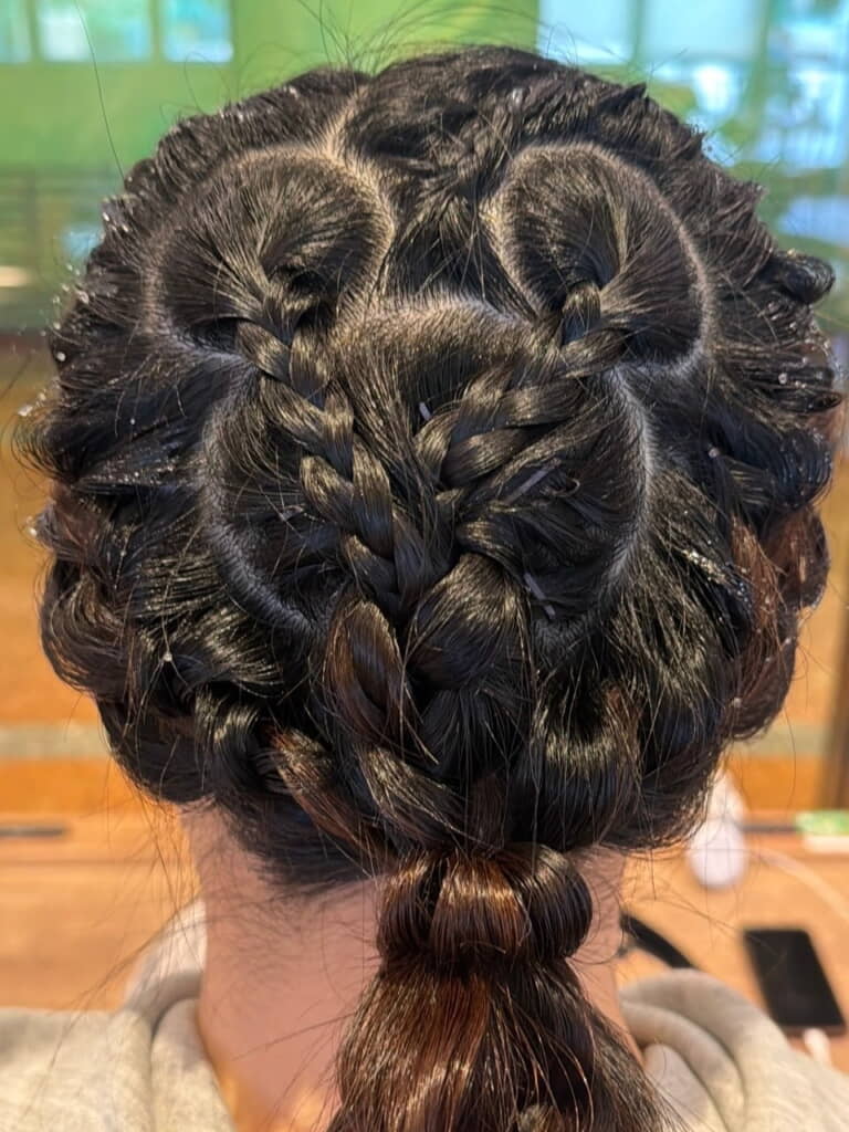 頭にミッキー出現！