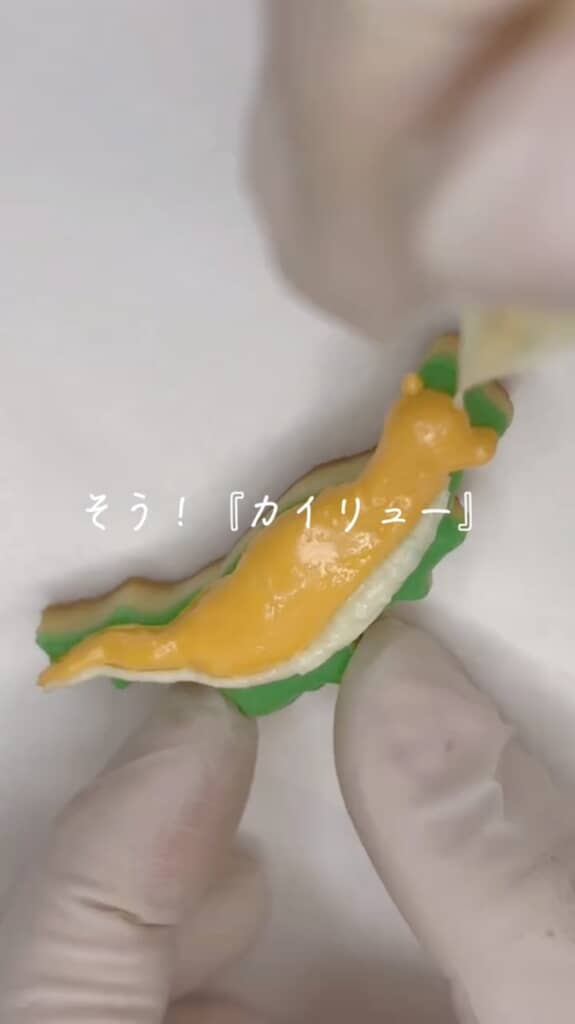 ドラゴンタイプのポケモン「カイリュー」を連想
