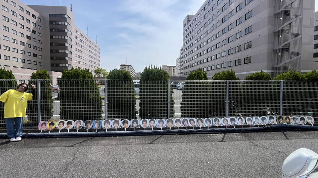 全部で33枚のうちわ！