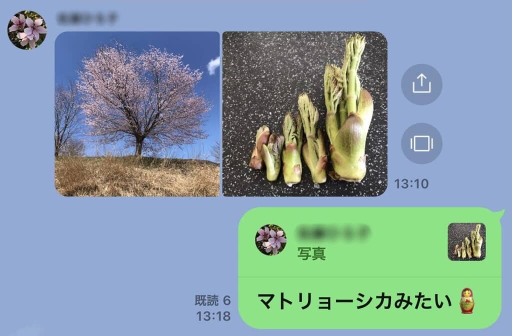おばあちゃんからのLINEに返信したら……？