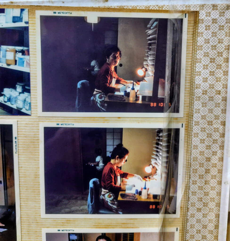 お母さんの仕事風景