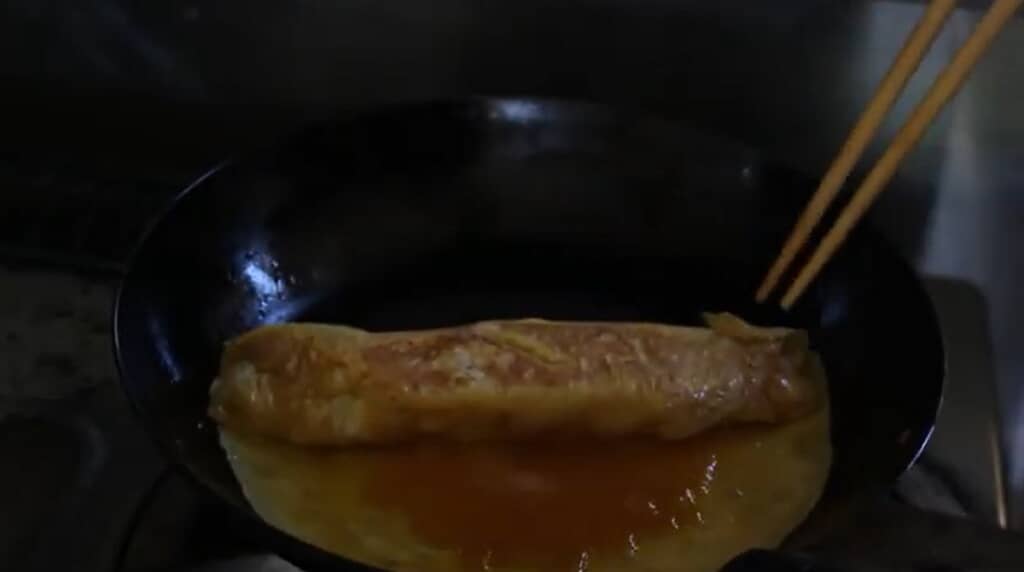 卵焼きを焼きます