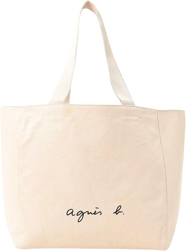 [agnes b.] [アニエスべー] ロゴ トートバッグ WEB限定 GO03‐01
