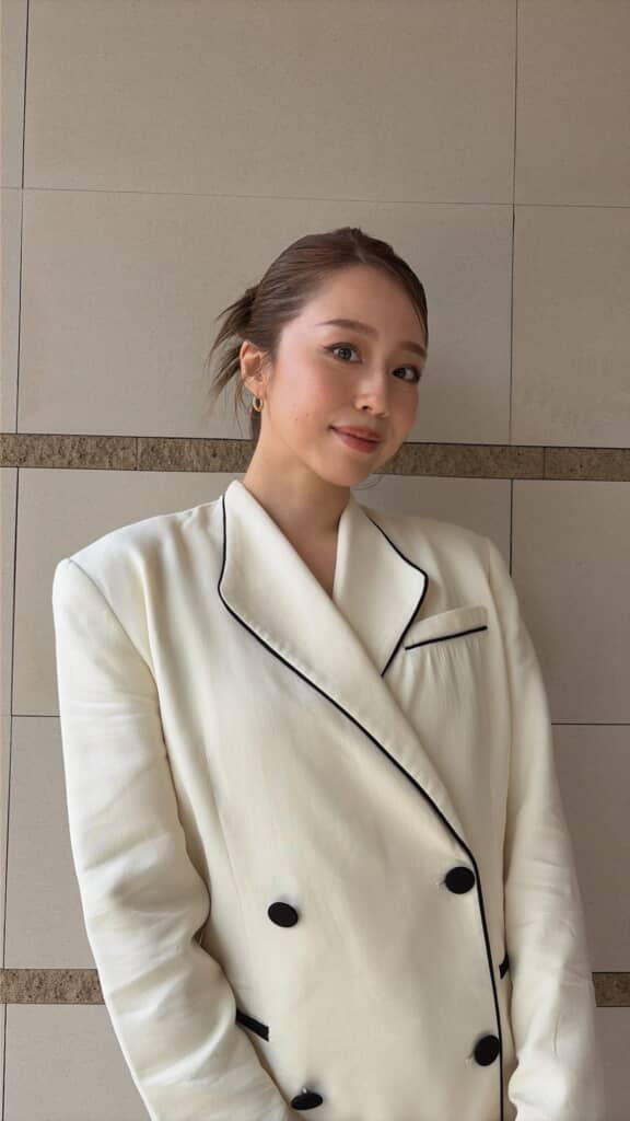 「着物か迷ったけど、あいにくの天気だったのでこちらで正解」