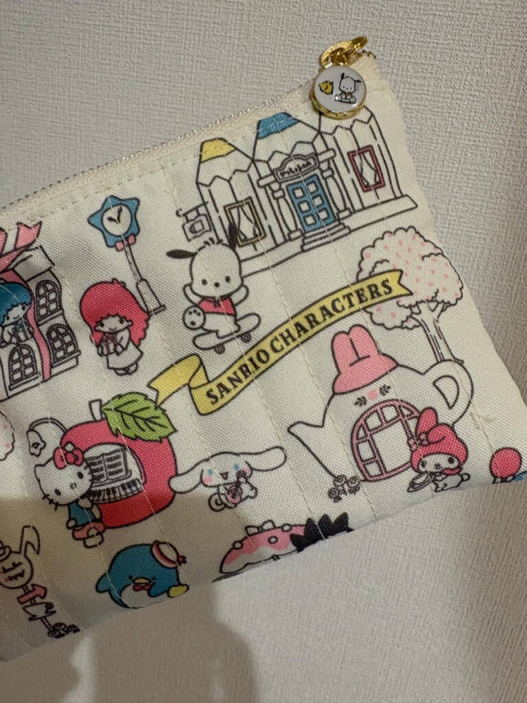 金具もポチャッコのチャーム付きでかわいいっ！