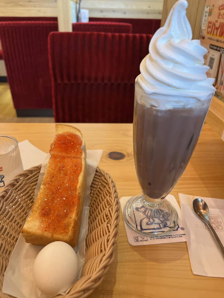 アイスココアの圧倒的存在感