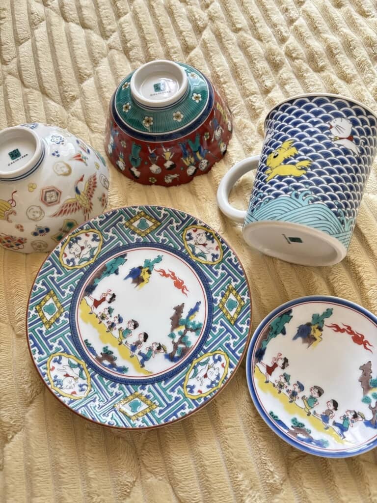 サザエさんの九谷焼！