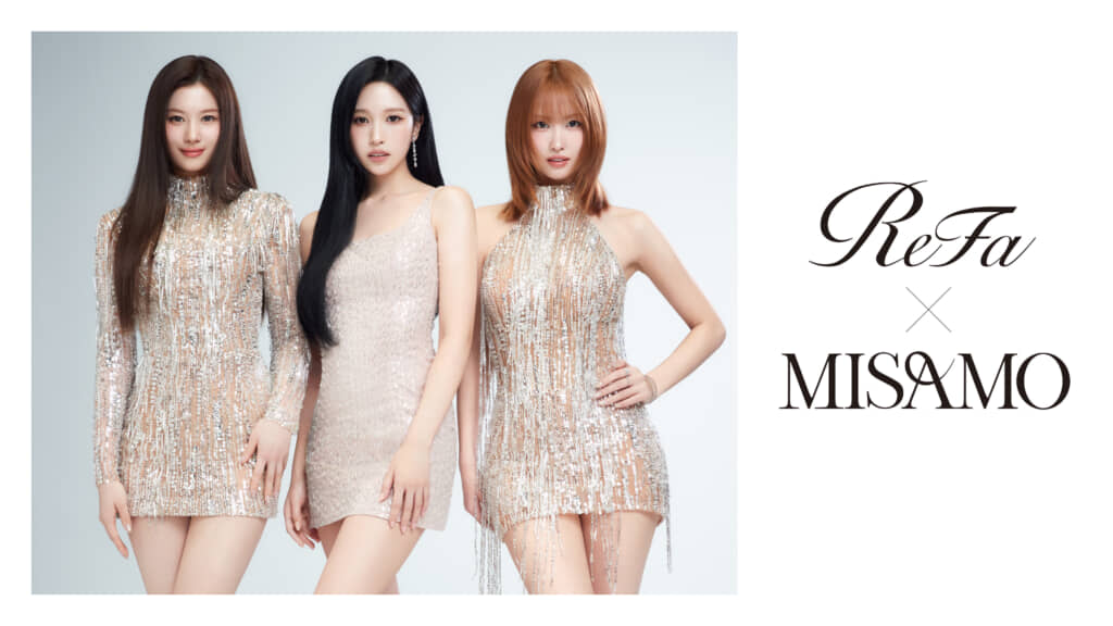 ReFa BEAUTY SHOWCASE with MISAMOのキービジュアル