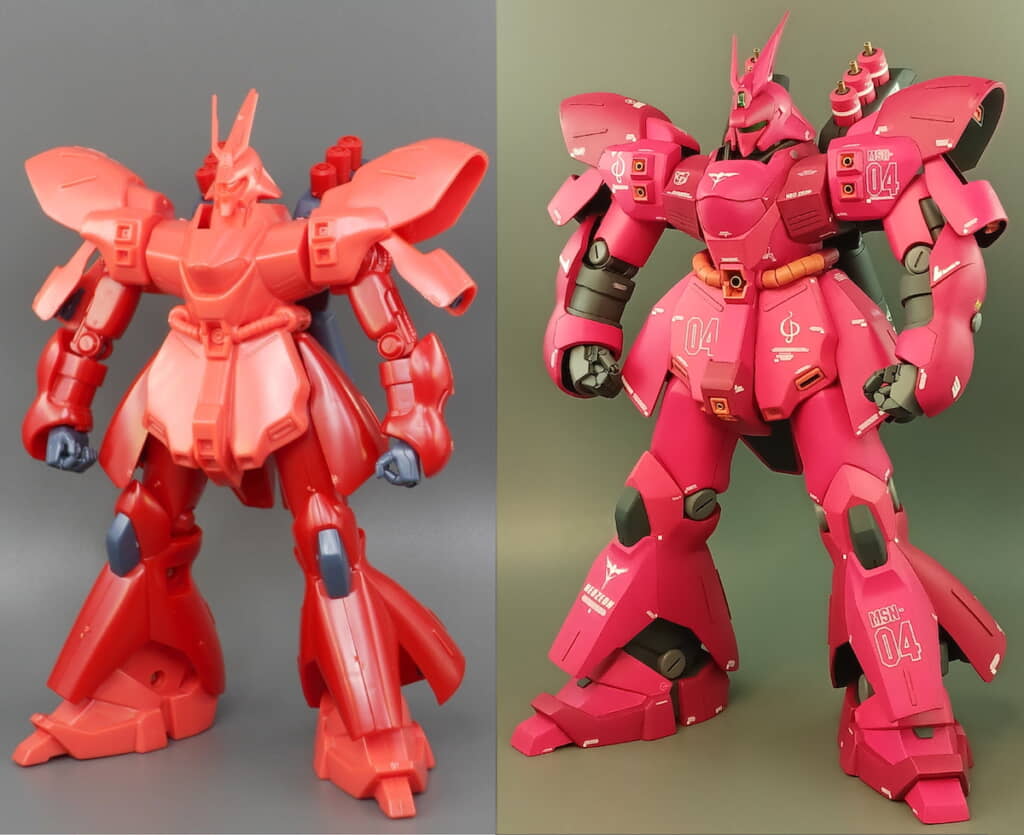 ありとあらゆる箇所が違っているビフォーアフター
