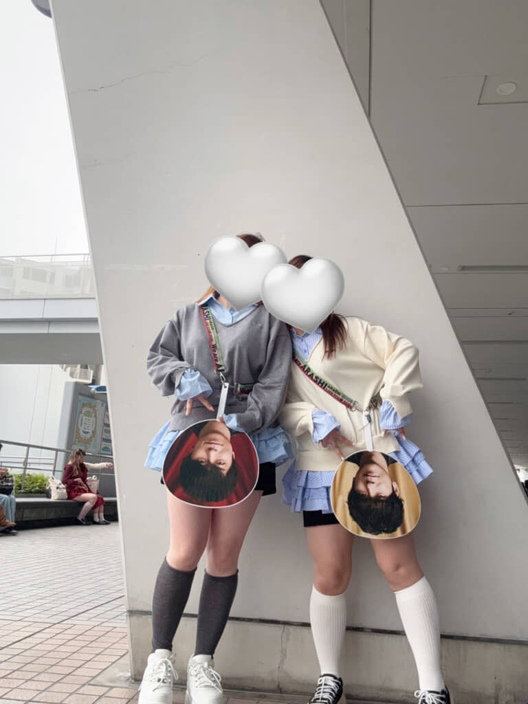 2026年、バンテリンドーム ナゴヤで嵐を応援した2人