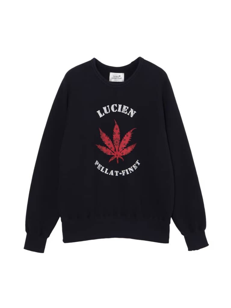 「プルオーバー フレンチテリー LEAFペイズリー」のネイビー（画像はコロネット公式オンラインストアより引用）