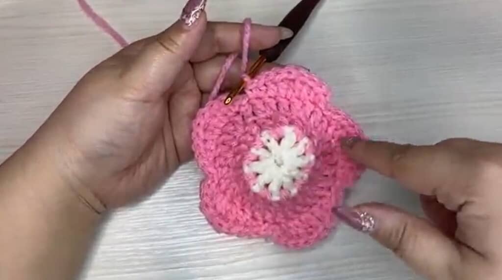 4段目編み終わり