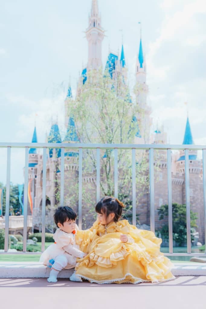 小さなプリンセスが2人