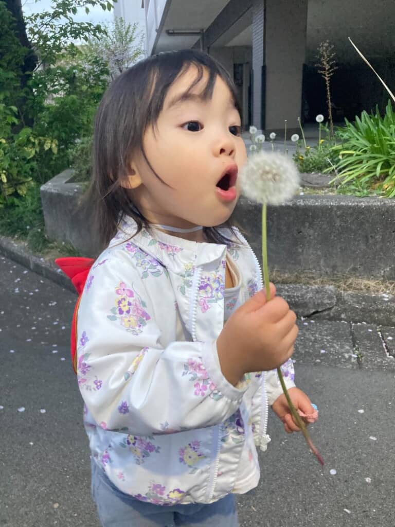 大きく息を吸って