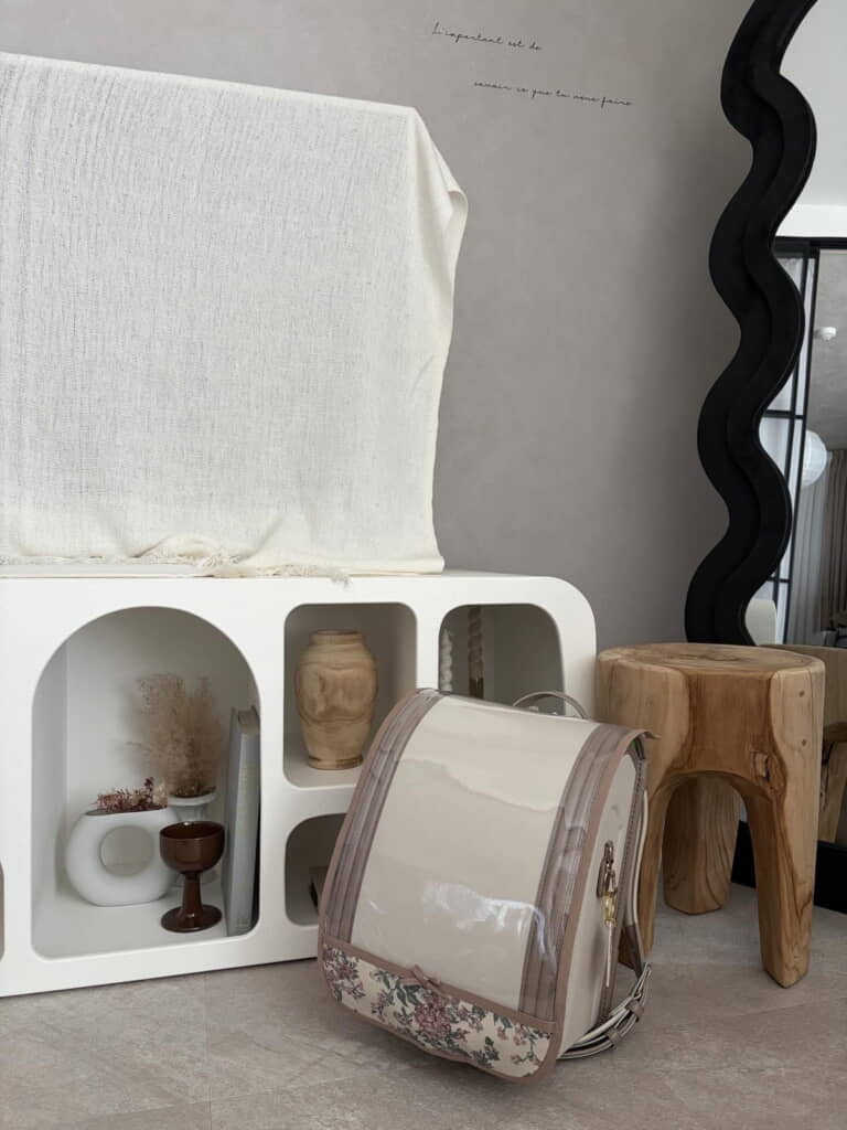 カバーとランドセルの調和が美しい