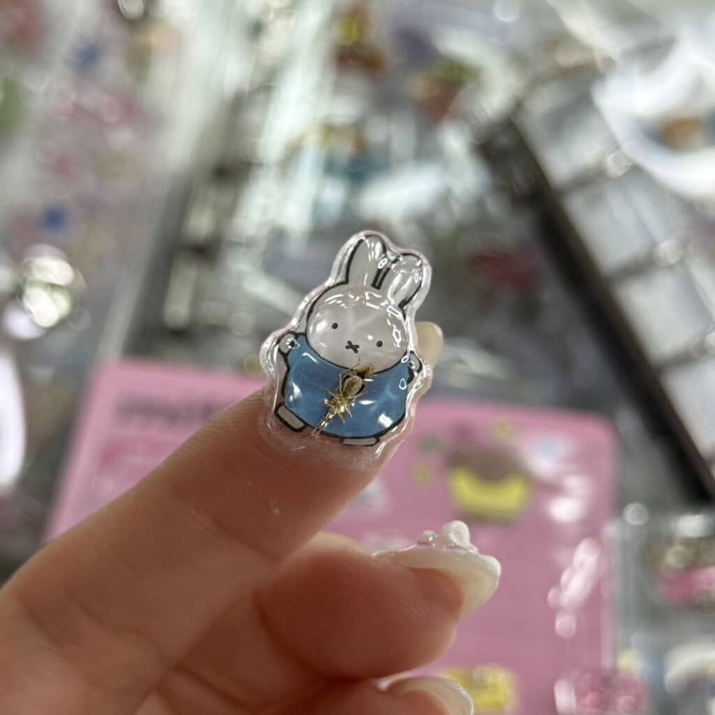 近づいて見ると完全に虫だとわかるレベルの大きさ