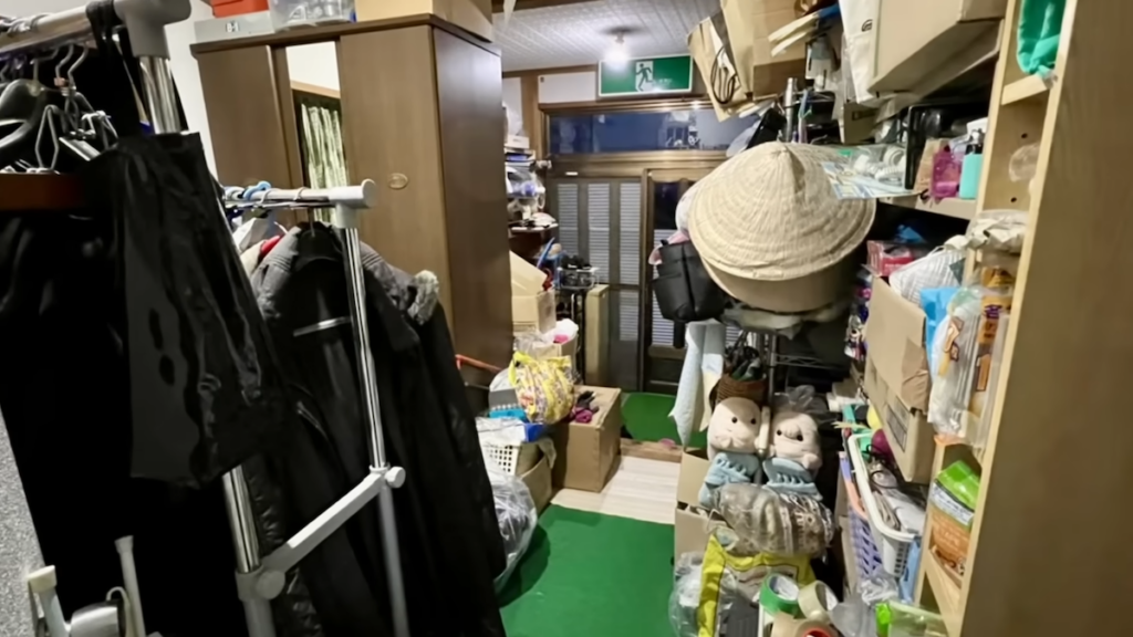 片付け前の玄関