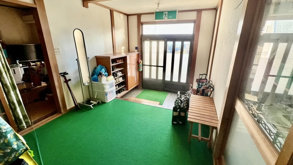片付け後の玄関