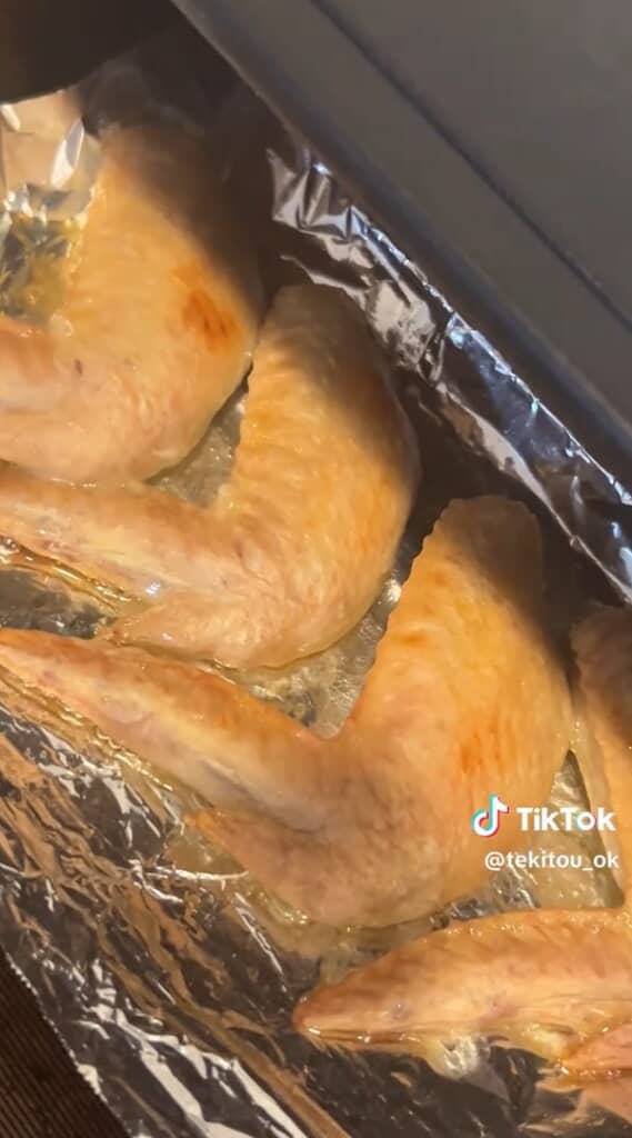 手羽先がこんがり