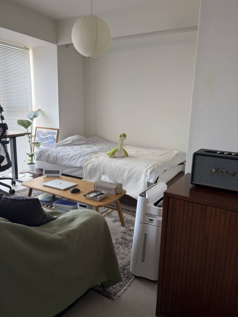 1年後の部屋
