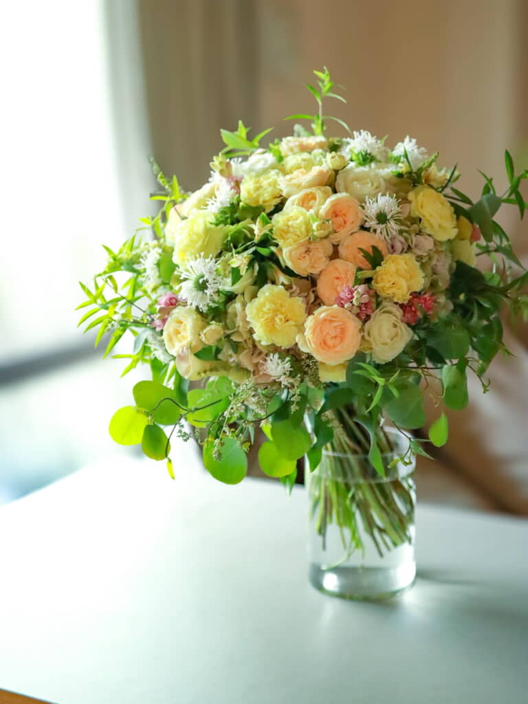 黄色を基調にしてもすてき
