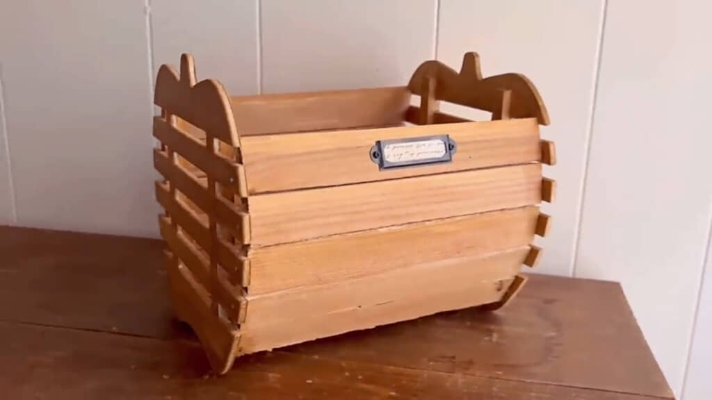 りんごのバスケットが完成！