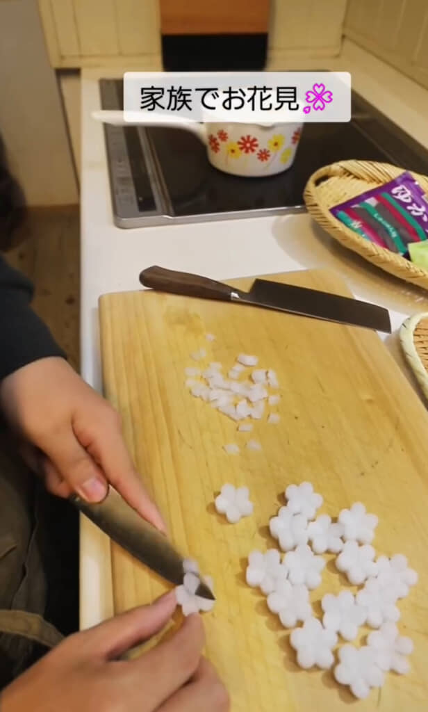 お花見弁当を作ります