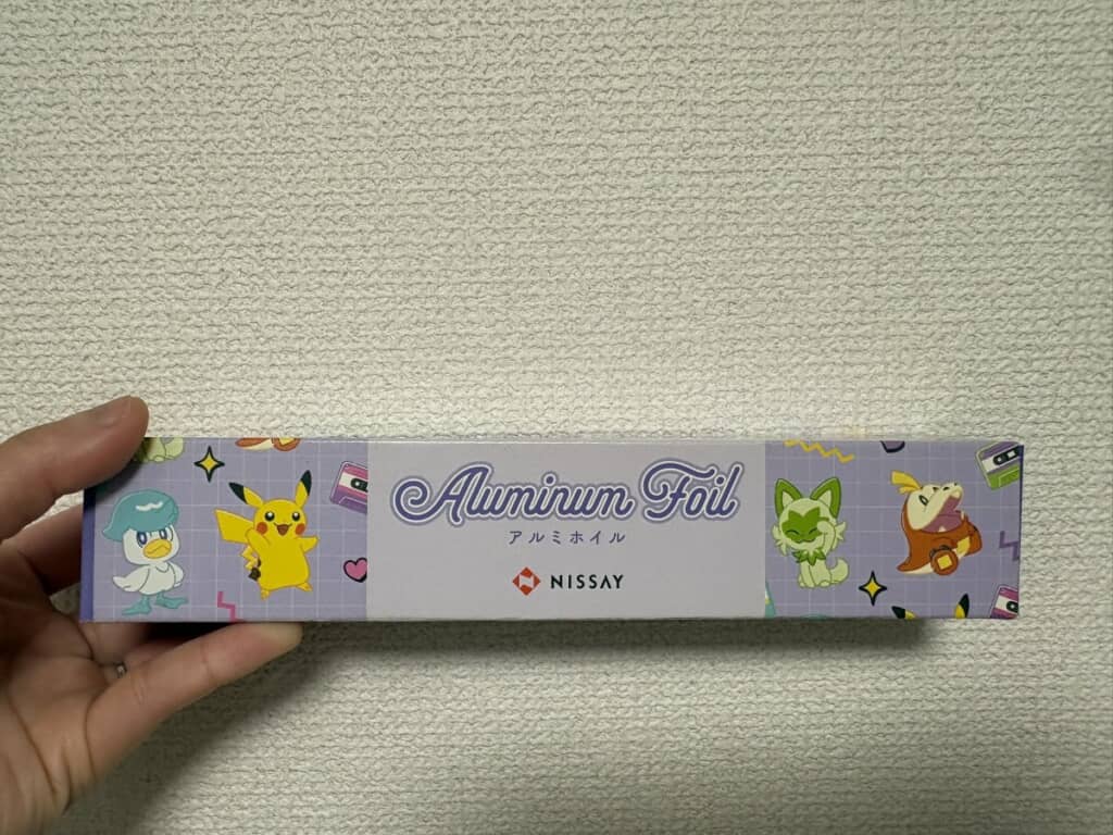 ポケモンのアルミホイル（外箱）