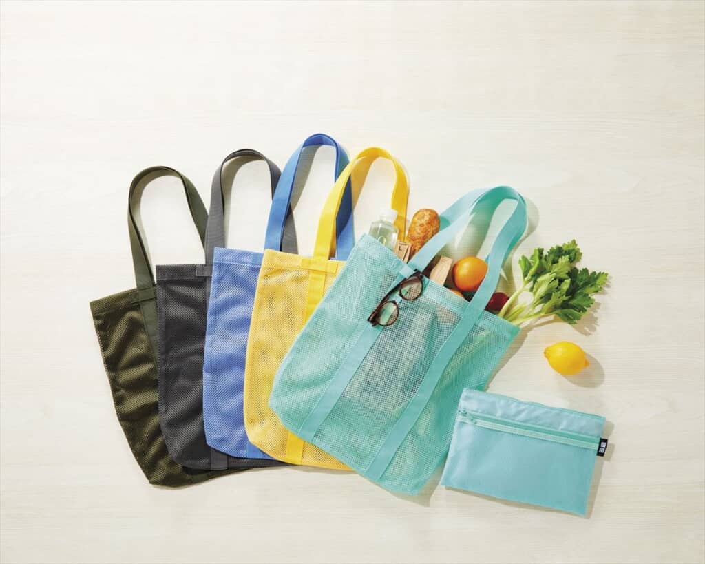 メッシュトートバッグと保冷ポーチのセット
