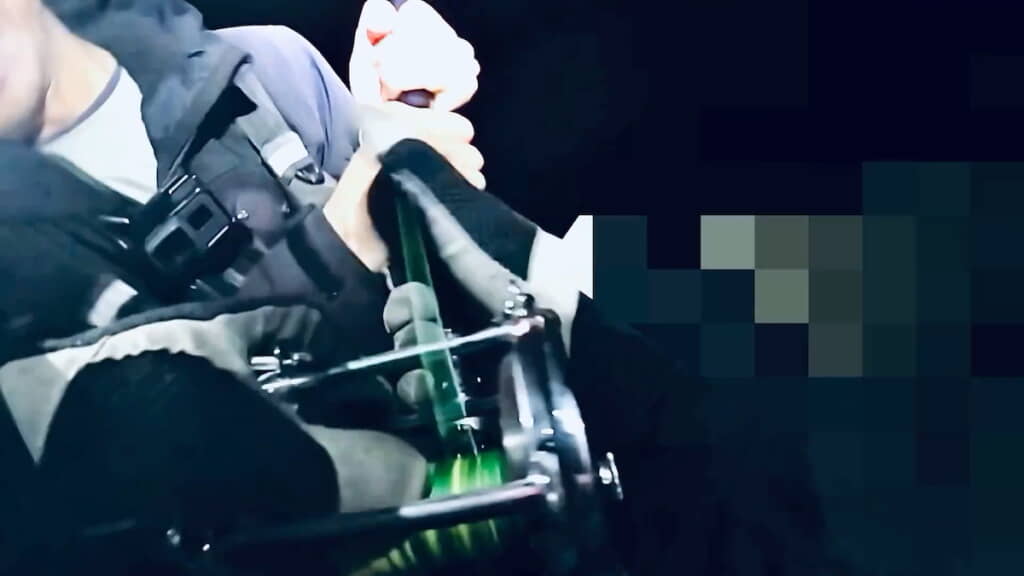 奮闘中のひとコマ