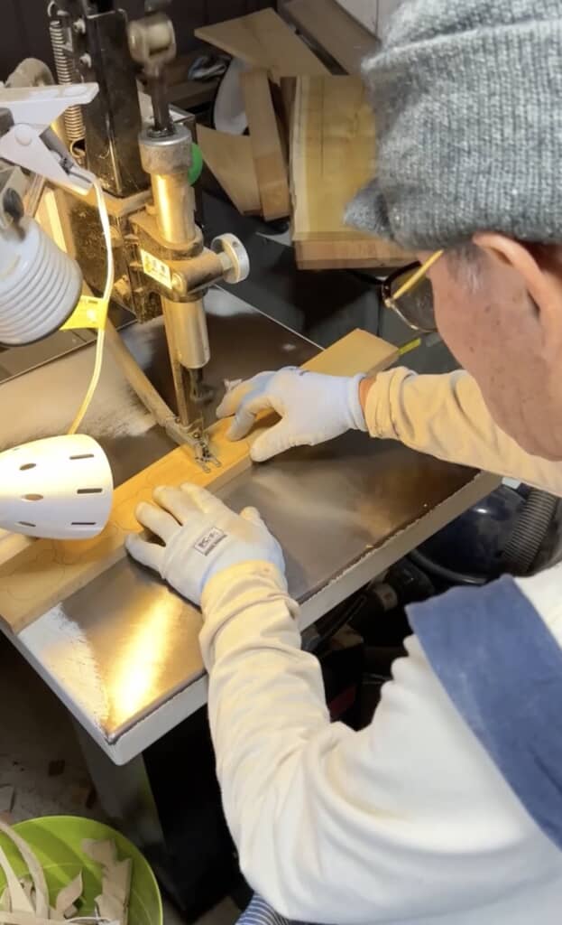 作品作りに没頭しています