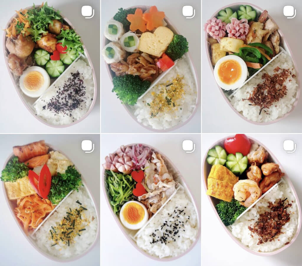 今年の4月から作り始めた娘さんのお弁当記録