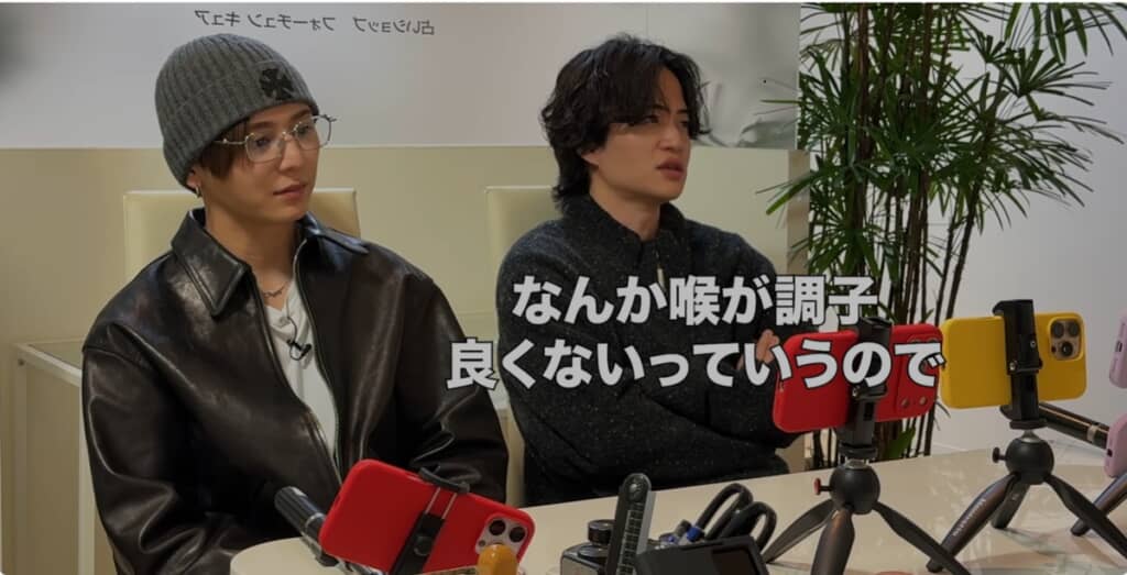 喉の不調を明かしていた菊池さん