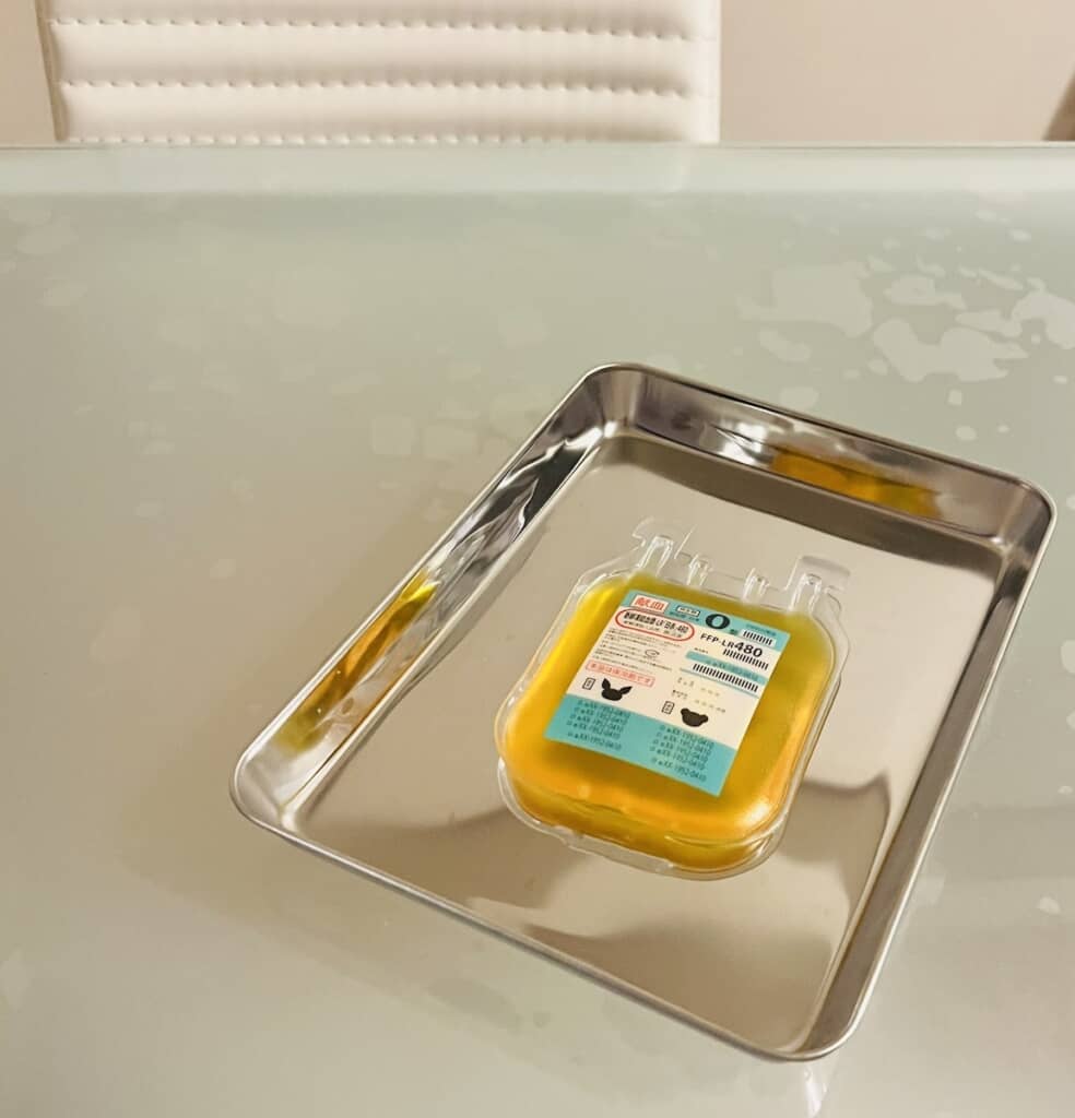 血液バッグ型保冷剤（FFP保冷剤）