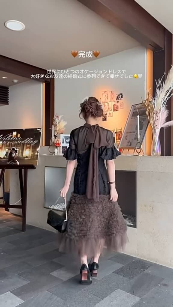 世界に1つだけのオケージョンドレス