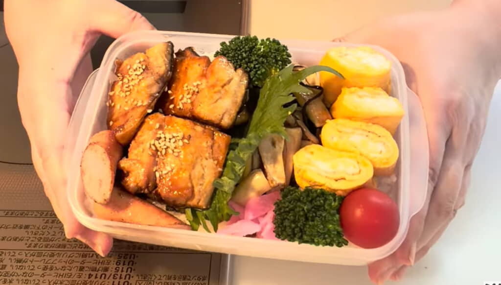 1日目のお弁当完成！