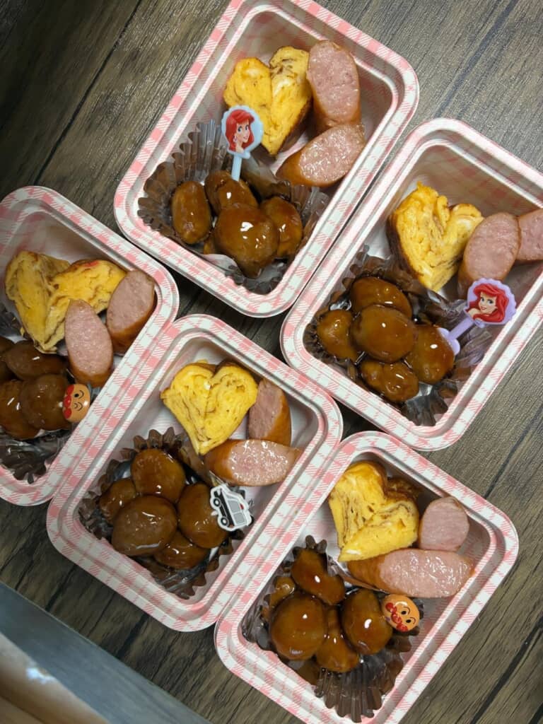 おかず1つ1つに愛を感じる……！