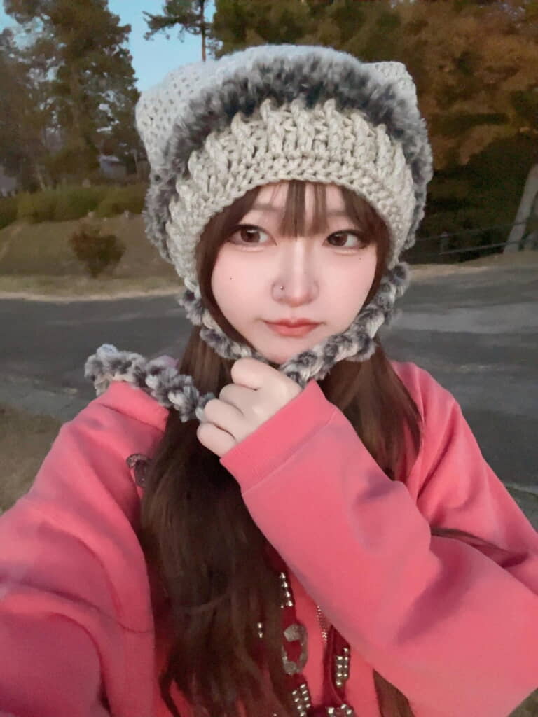 ファッションもメイクもがらりと変わりました