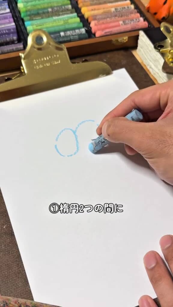 クレヨンのみで描くドラえもんはどんな仕上がりに……？